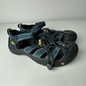Keen Kids Teal Blue Newport H2 Sandals Size 3